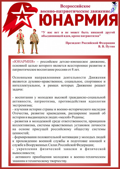 Конкурсный отбор программы "Военно-патриотический лагерь "Юнармеец".